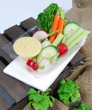 Individual Hummus and Vege Snack Packs