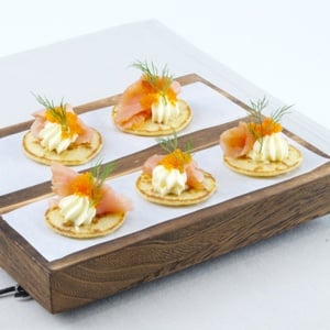 Salmon Blini