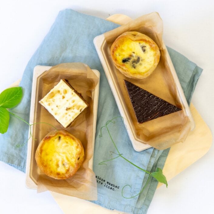 Duo pack C – Assorted cake + Mushroom, garlic & thyme tart thumbnail