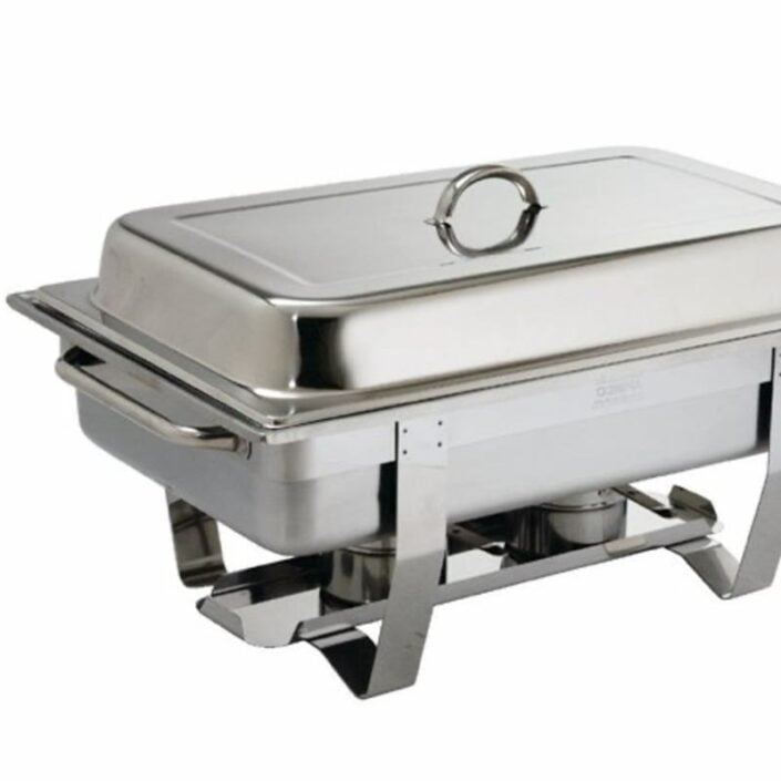 Stainless steel chafing dishes (fuel included) thumbnail