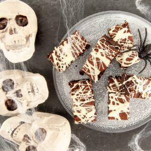 Cob Web Brownies