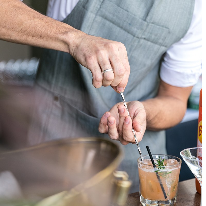 Cocktail bartender