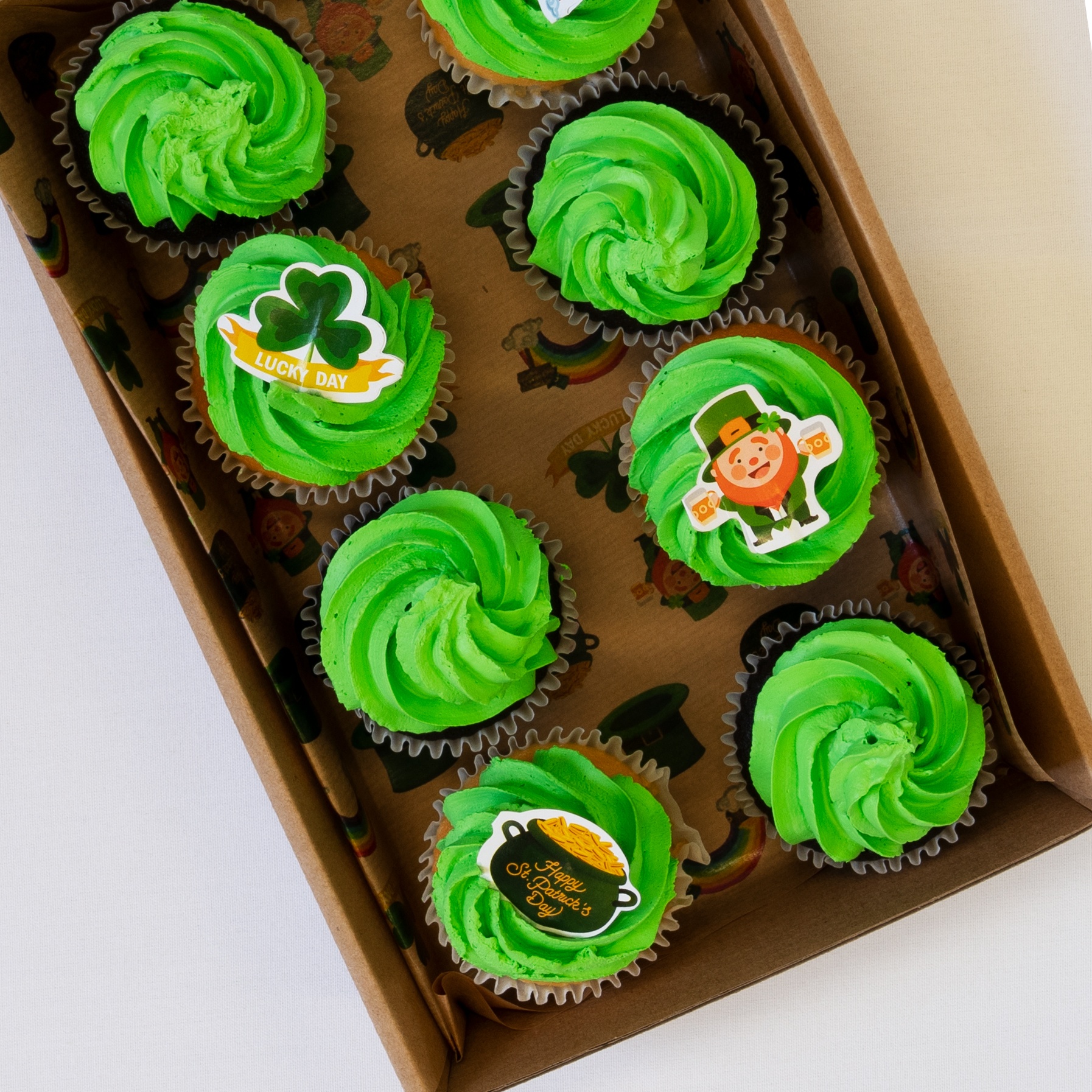 Mini Irish cupcake collection