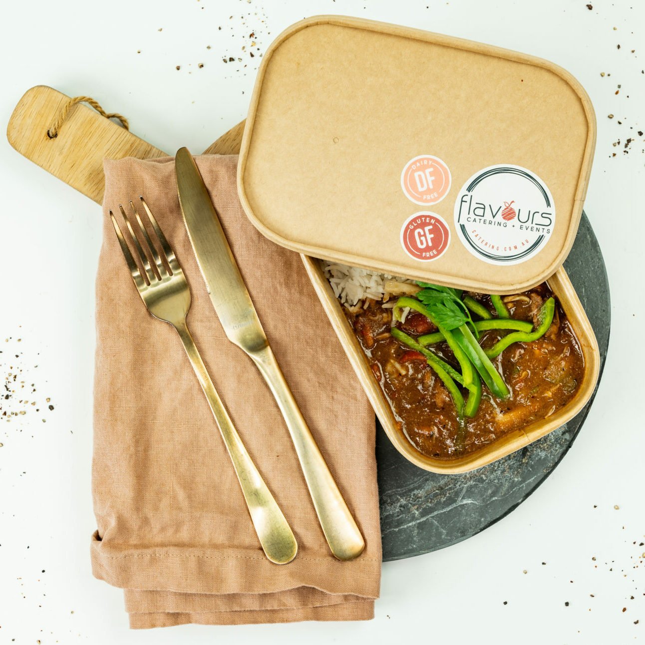 Individual gourmet meals