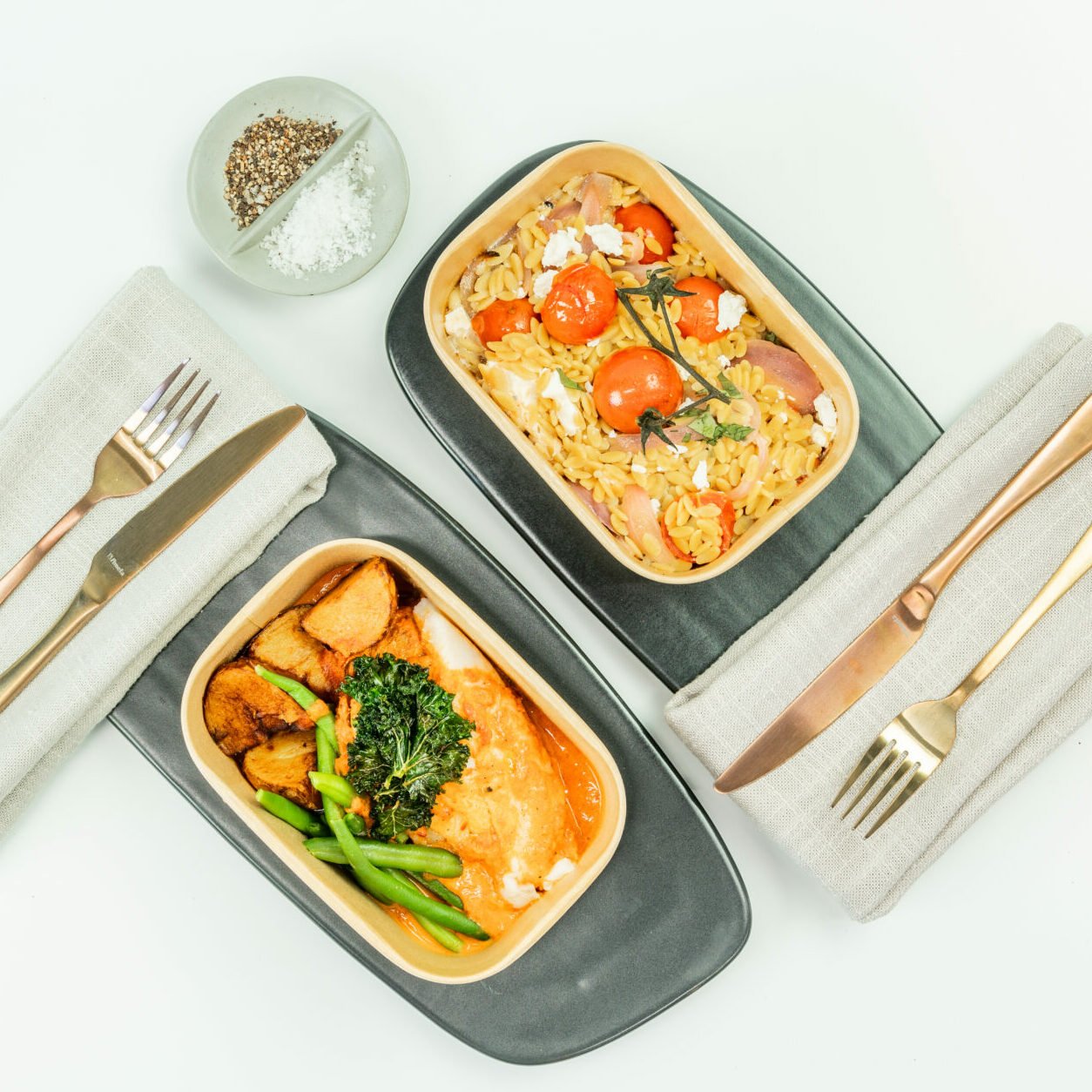 Individual gourmet meals
