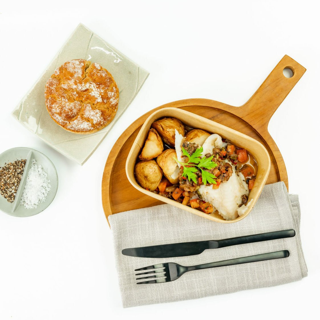 Individual gourmet meals