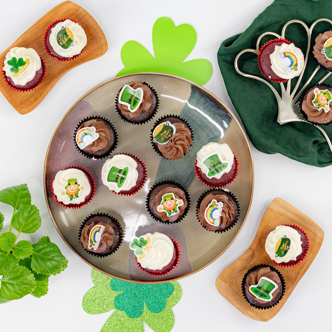 Mini Irish cupcake collection