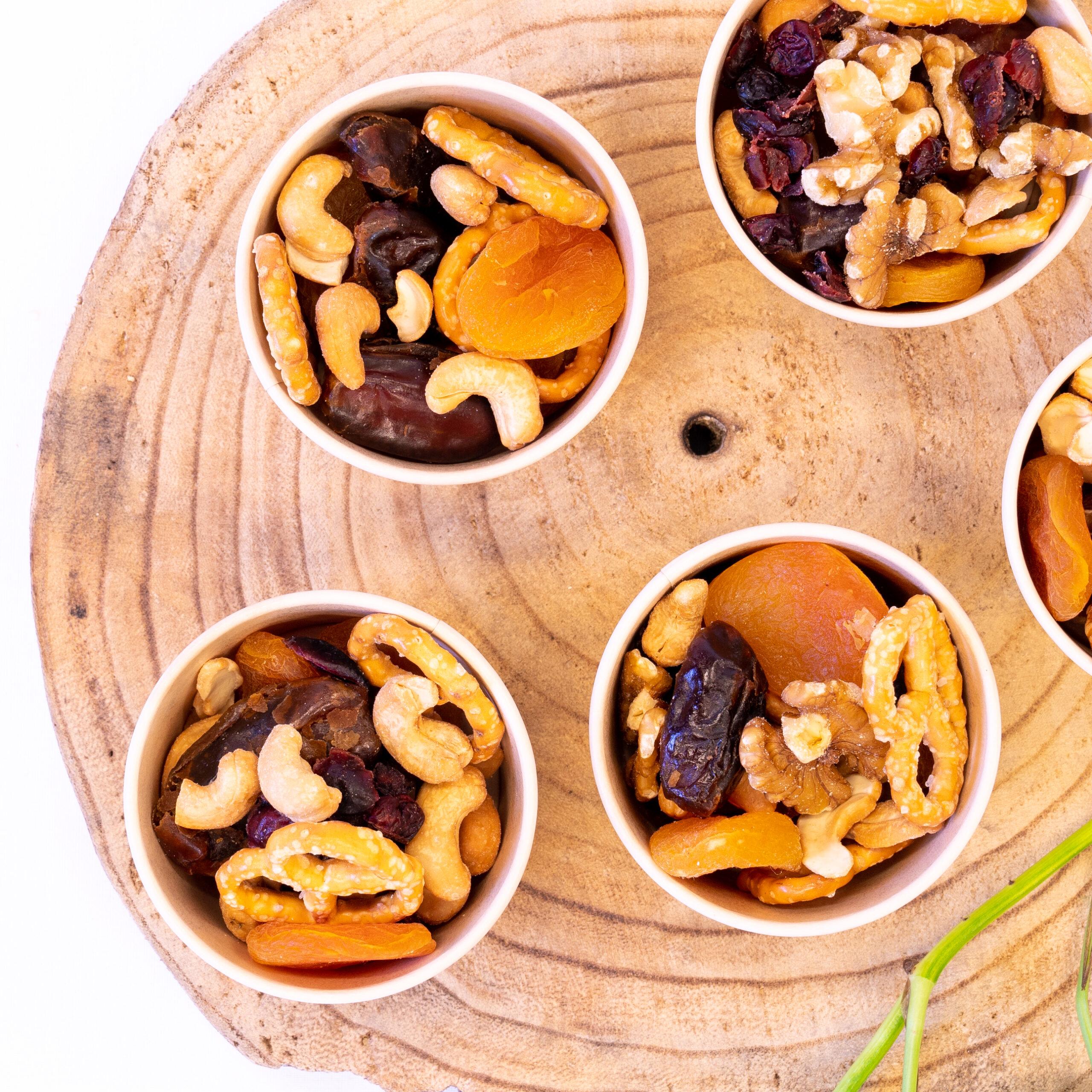 Dried fruit & nut cups