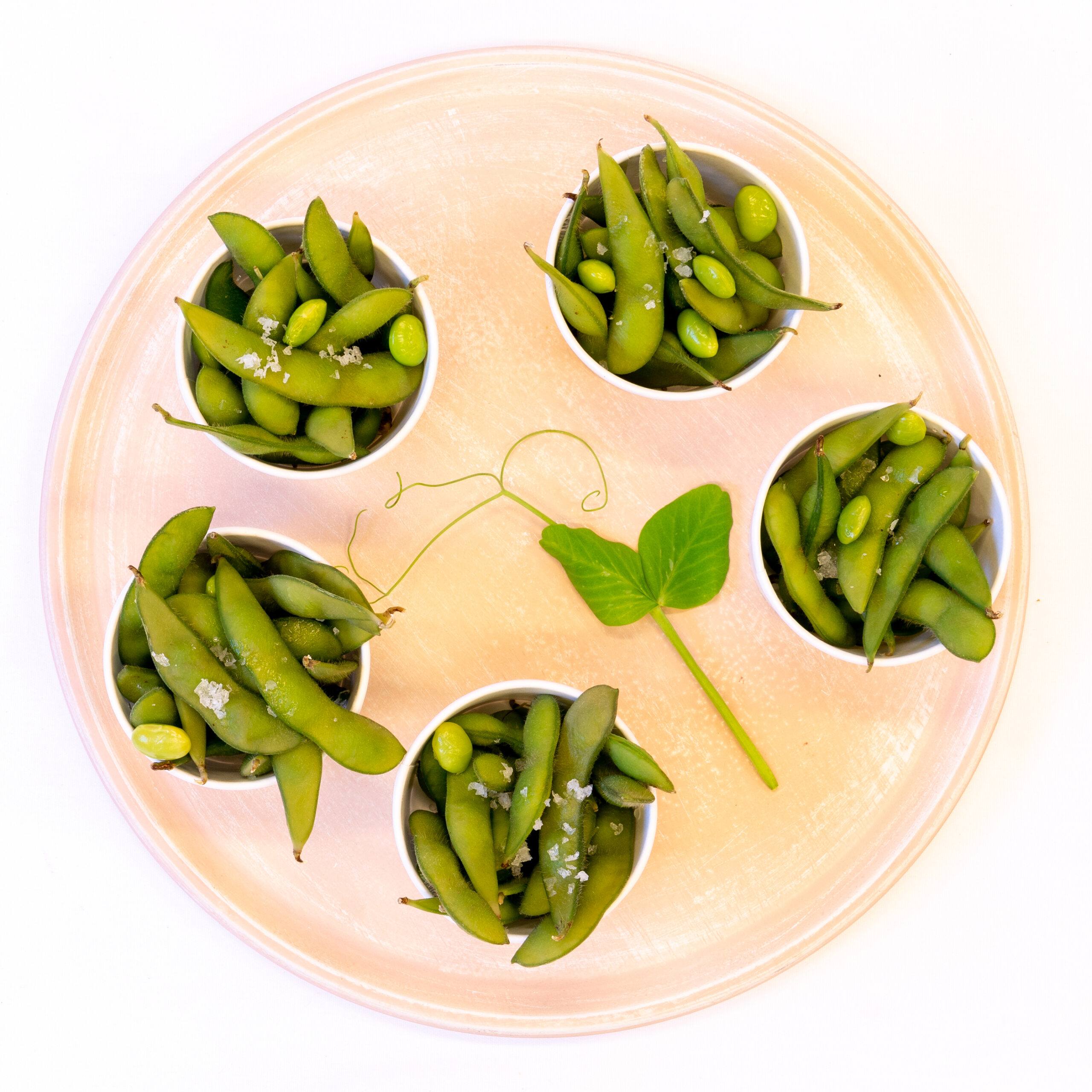 Edamame cups