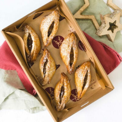 Apple & cinnamon fruit mince pastry