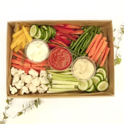 Garden crudite & dips