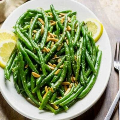 Green beans & almonds