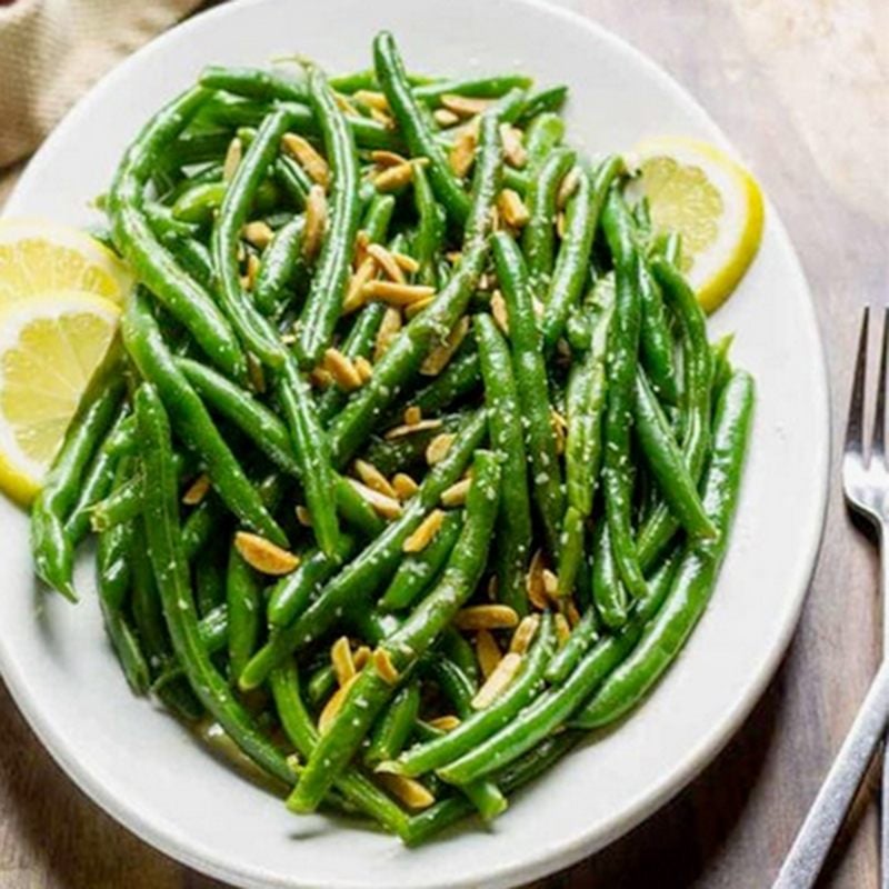 Green beans & almonds