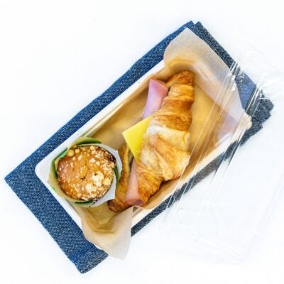 Duo pack I – Ham & cheese croissant + Mini muffin