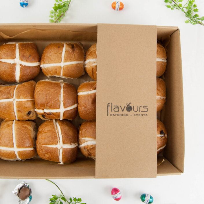 Traditional Fruit Hot Cross Buns – Dozen thumbnail