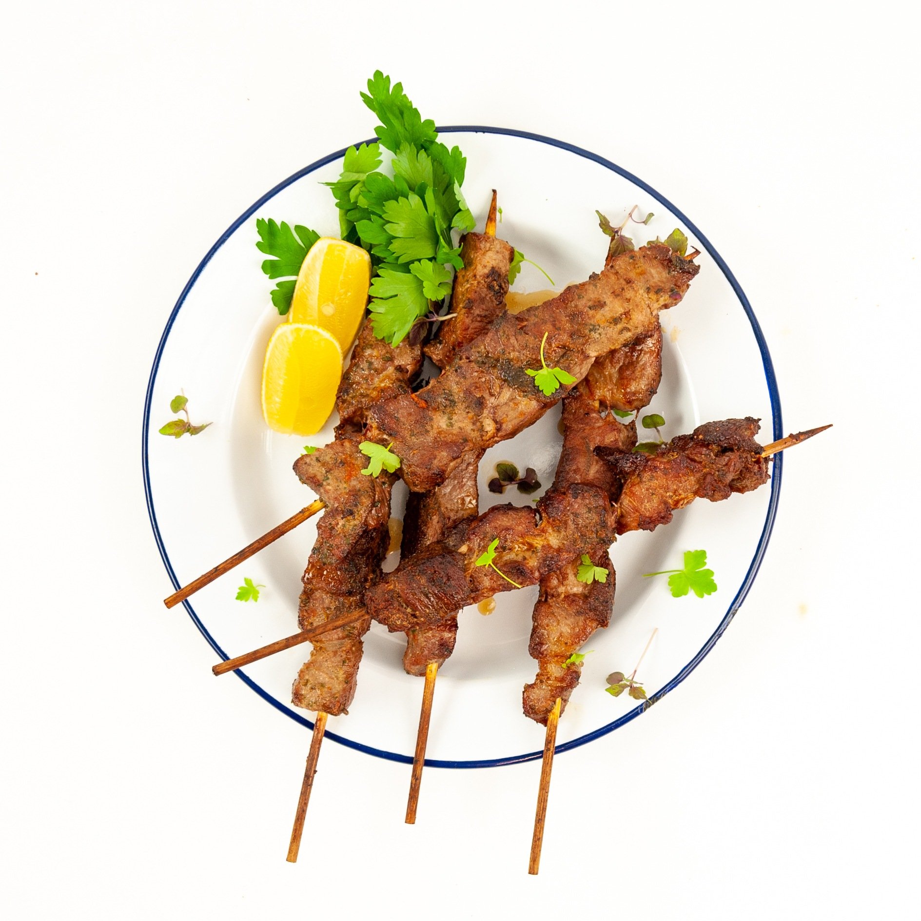 Lamb souvlaki