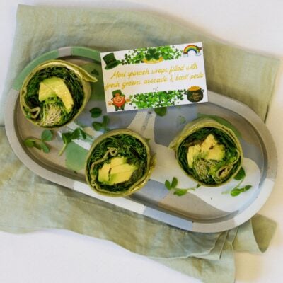 Mini Spinach Wraps Sq