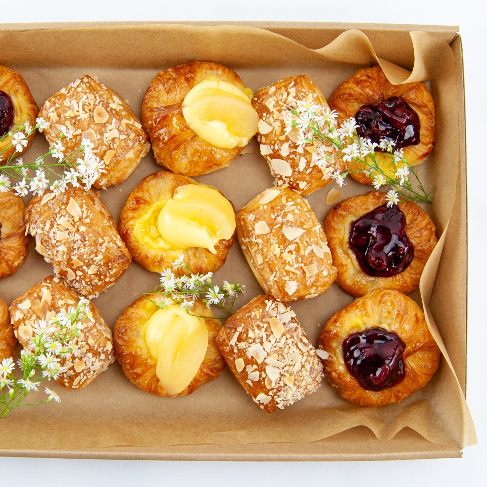 Mini danish pastries