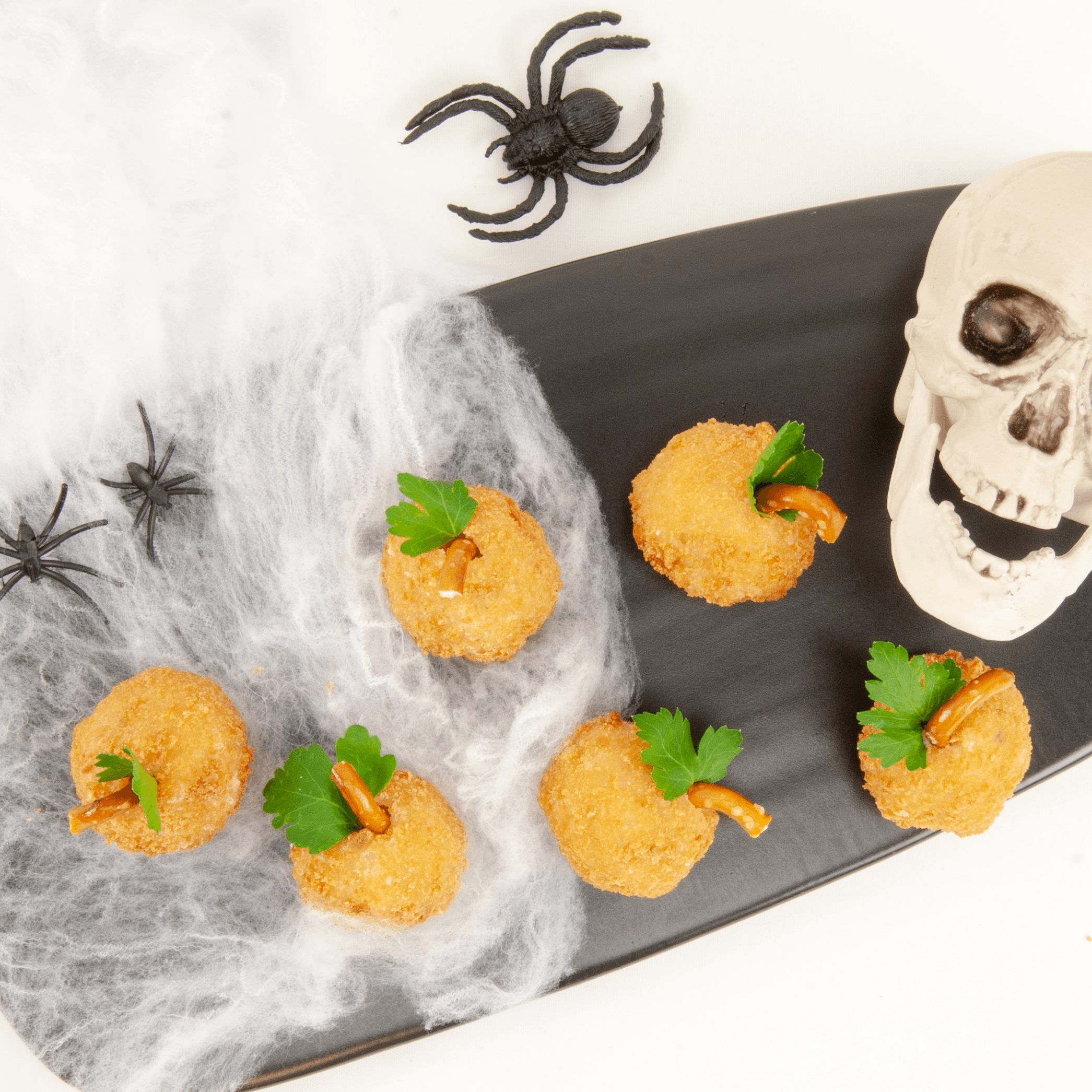 Halloween Theme Pumpkin Arancini