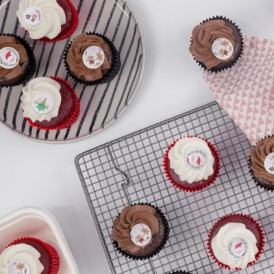 Christmas cupcakes