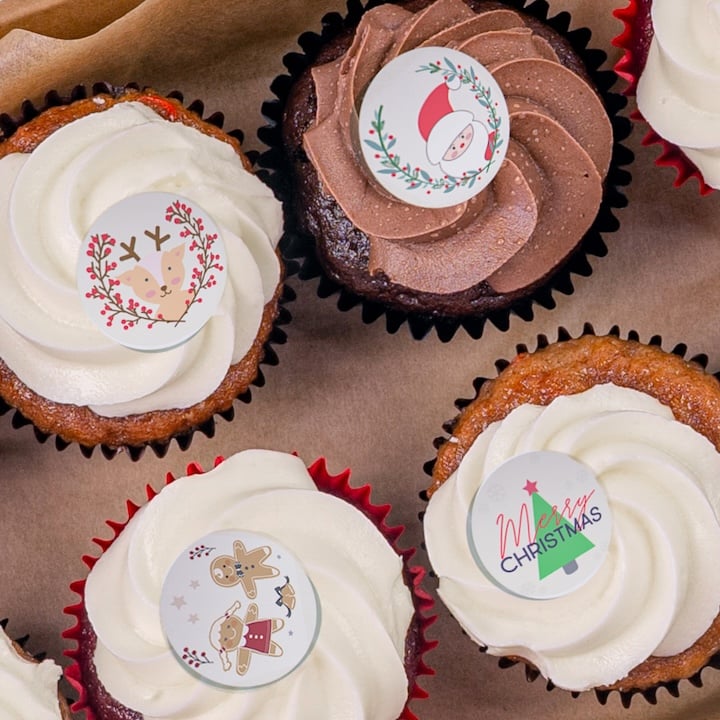 Christmas cupcakes