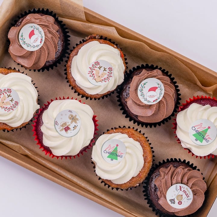 Christmas cupcakes
