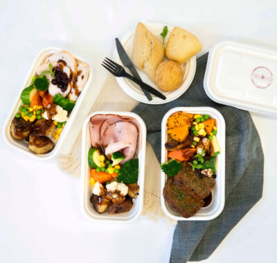 Individual gourmet meal - Gluten free option