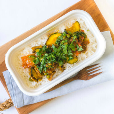 Individual gourmet meal - Vegetarian option
