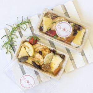 Individual cheese, fruit & crackers - Covid safe melbourne cup catering