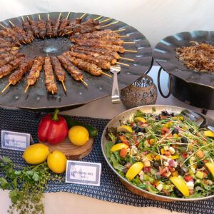 Souvlaki BBQ grill, perfect for your Melbourne Cup BBQ catering 