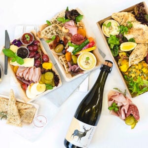 Individual or Shared Picnic options, including grazing platters and beverages 