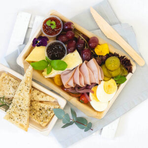 Individual covid safe grazing platters for your St Leonards catering