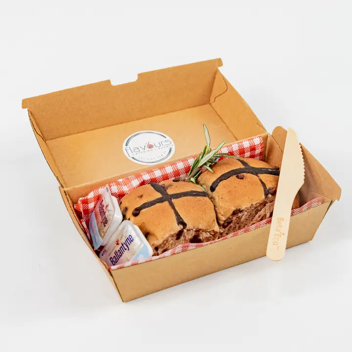 Hot cross bun duo packs - Choc chips