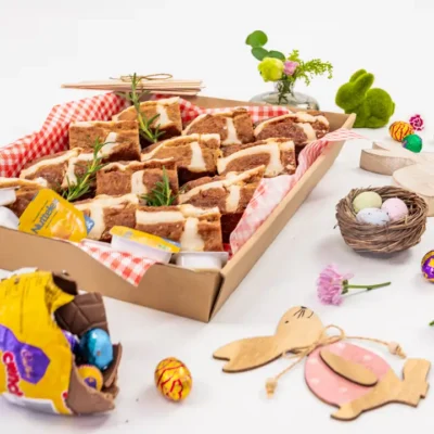 Gluten free & vegan banana bread 'Hot Cross Bun'