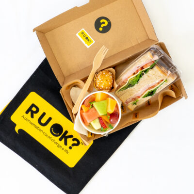 Great individually packaged lunch option for your R U Ok Day Office catering