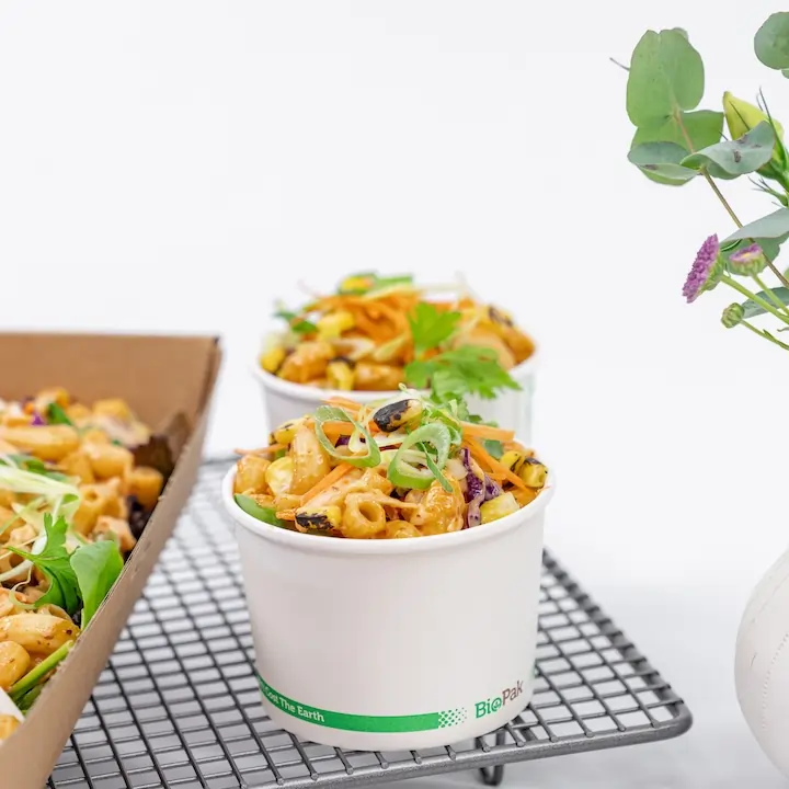 Chefs assortment of salad bowls