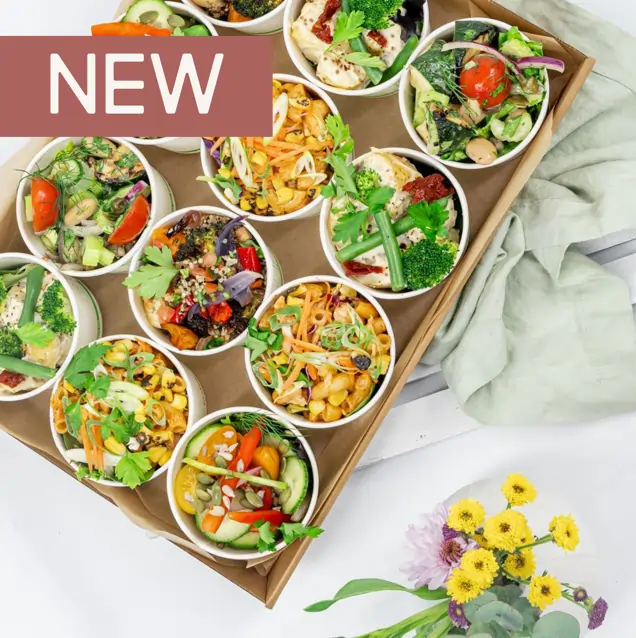 chef selection mini salad bowls