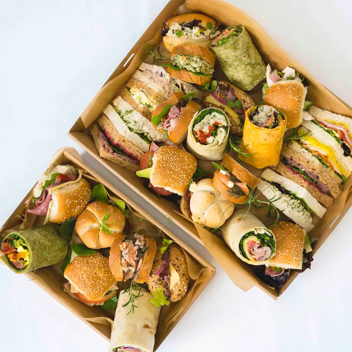 wraps and sandwiches catering - large and small box wraps and sandwiches catering - large and small box