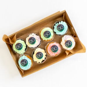 WorldPride Logo Cup Cakes