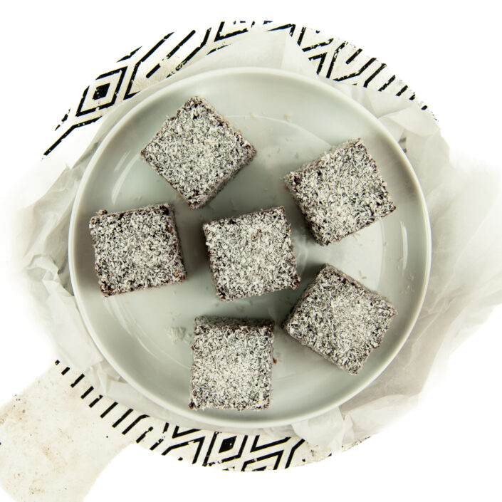 Little Anzac Day Lamingtons