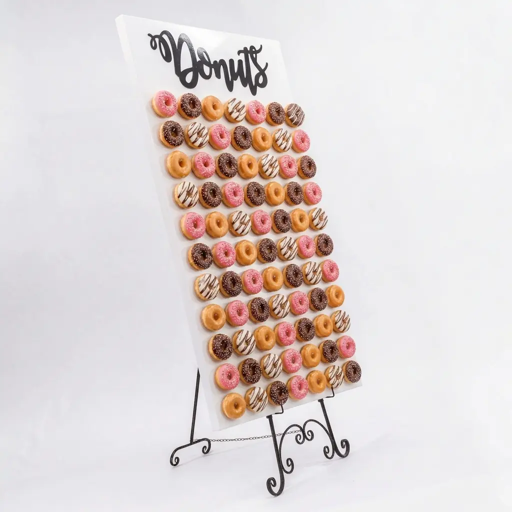 Donut wall catering