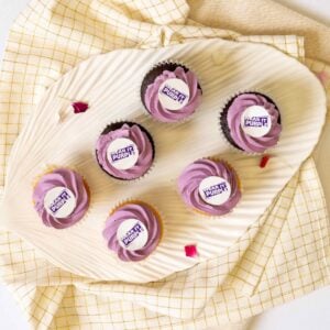 Wear it purple cup cakes