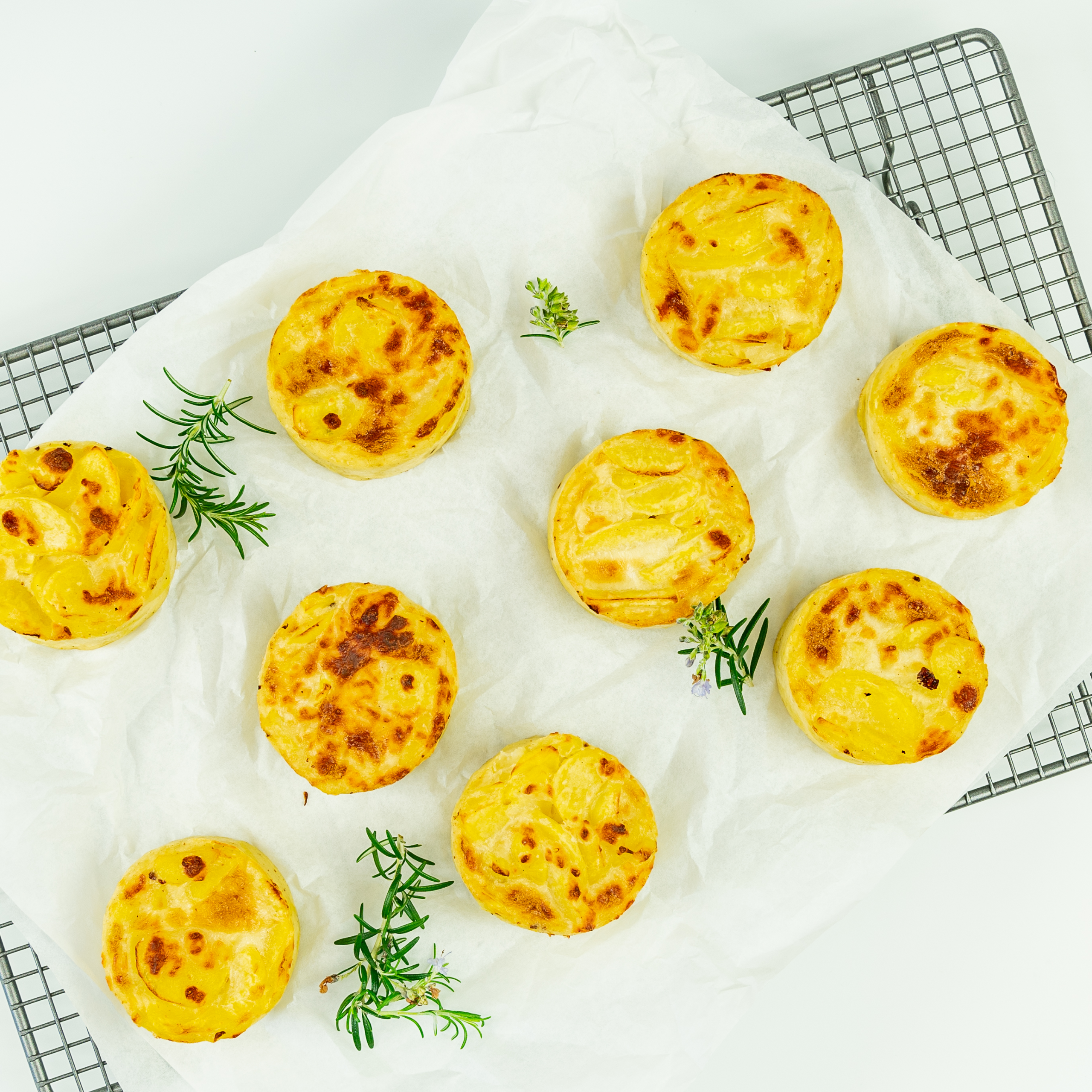 Individual potato gratin Individual potato gratin