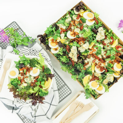 Creamy chat potatoes