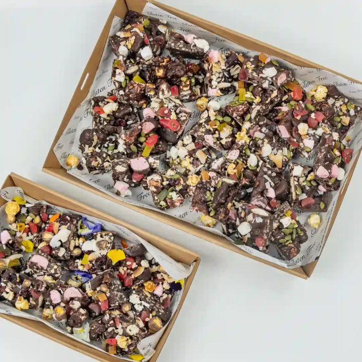 Vegan & Gluten Free Rocky Road Slice