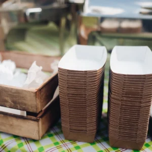 Zero waste catering setup