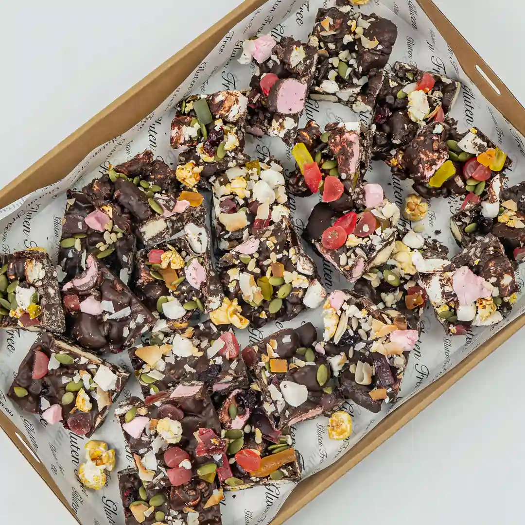 rocky road slice rocky road slice