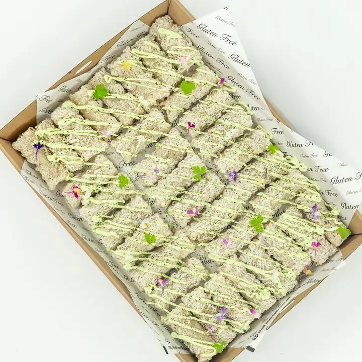 enoki & spring onion rice roll
