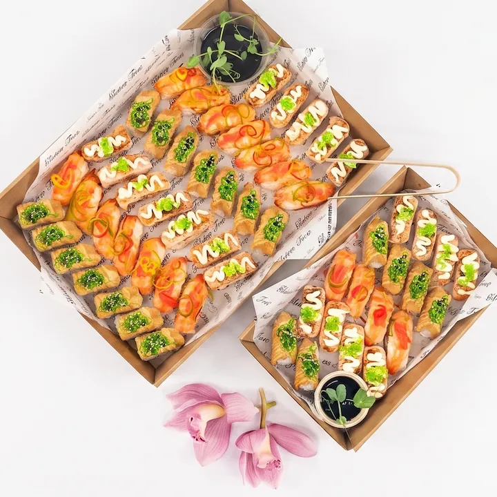 Nigiri collection box - disposable box Nigiri collection box - disposable box
