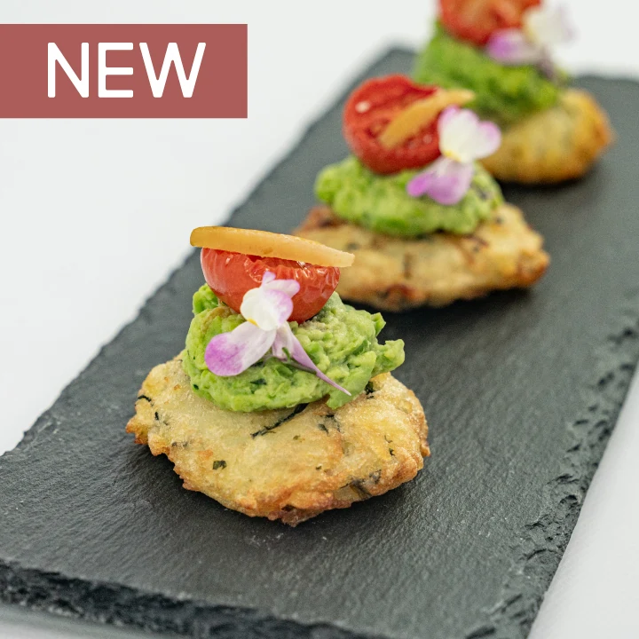 low-res-Drop-Off-catering---Rosti,-smashed-green-pea-and-mint-puree,-slow-roasted-cherry-tomato,-pickled-lemon-(vegan)(gf)(df)----cover-w-New-tag